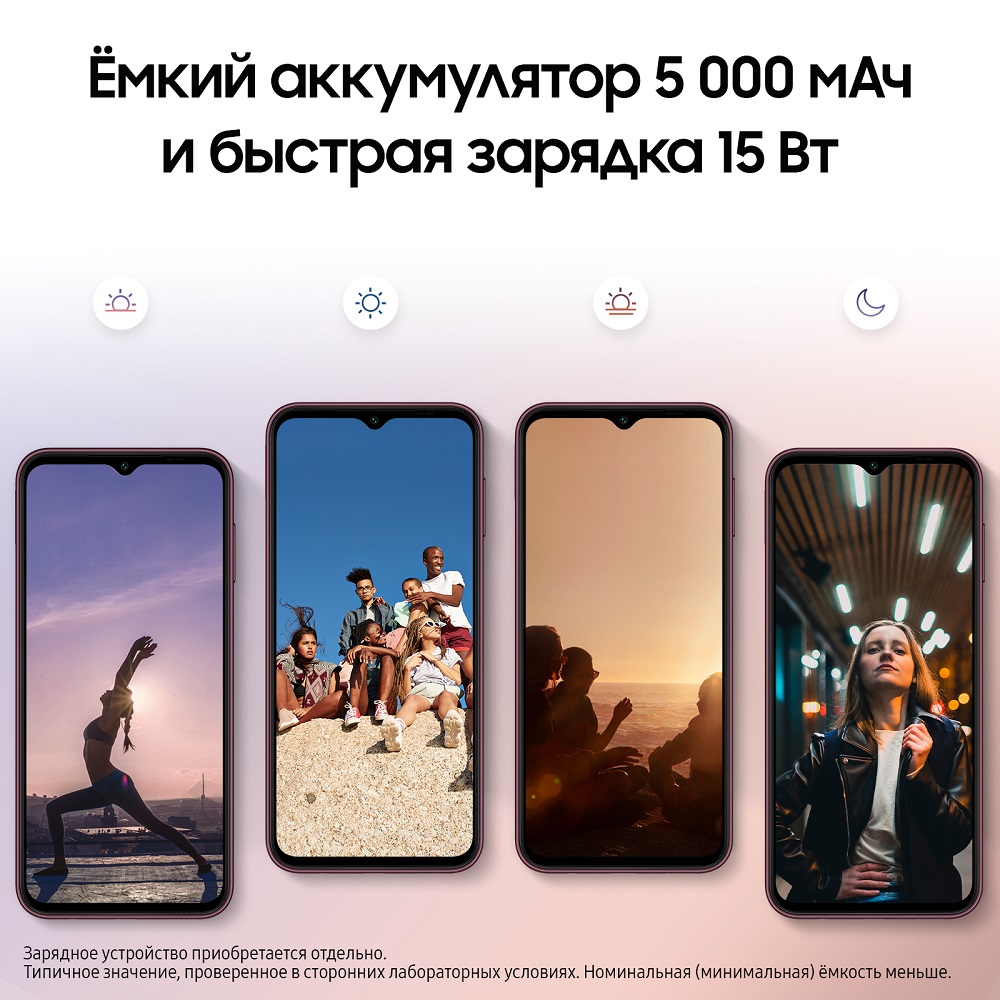 Смартфон Samsung Galaxy A14 4/64 Гб Черный Global